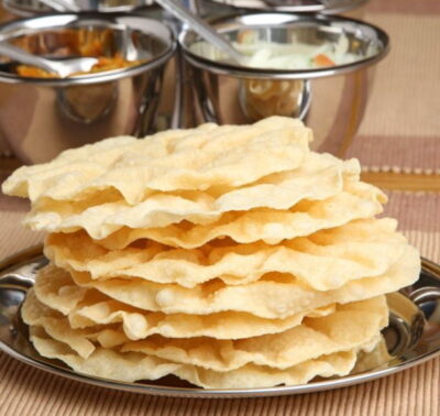 Plain Poppadum